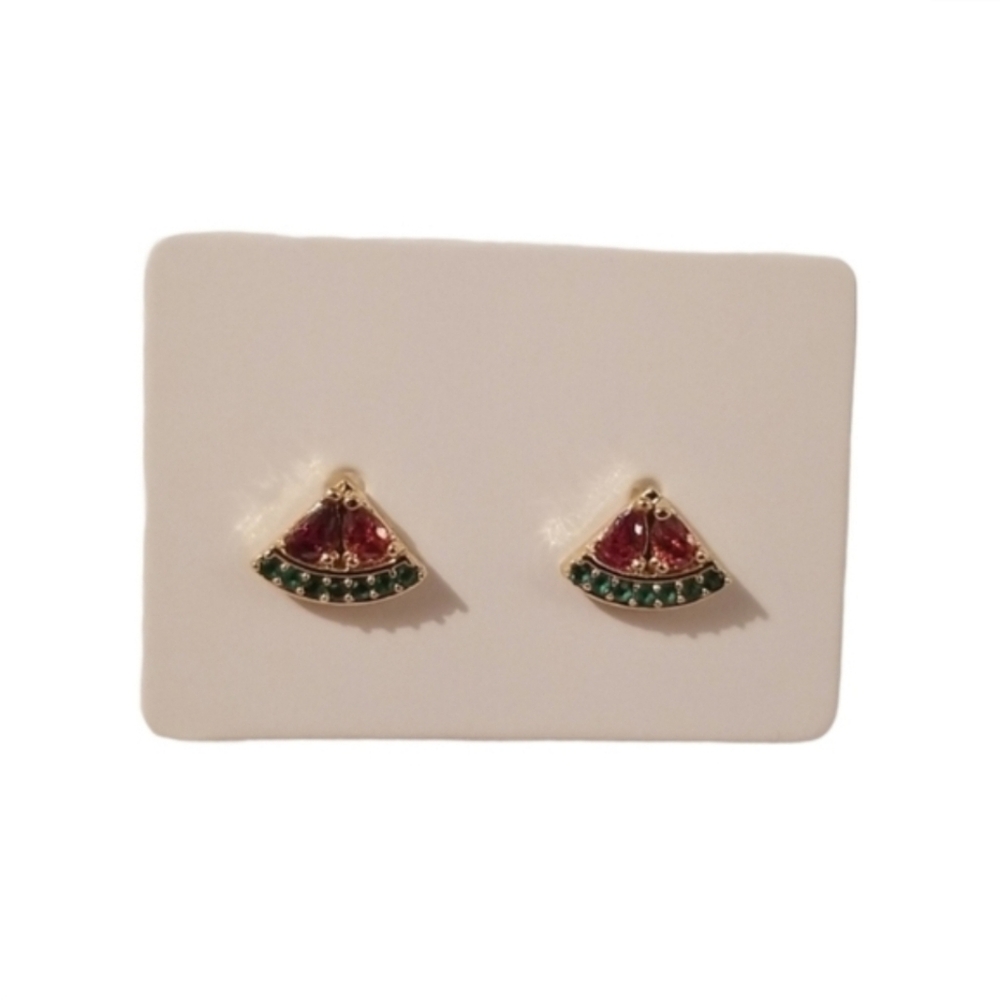🌟Cubic Zirconia Watermelon Studs